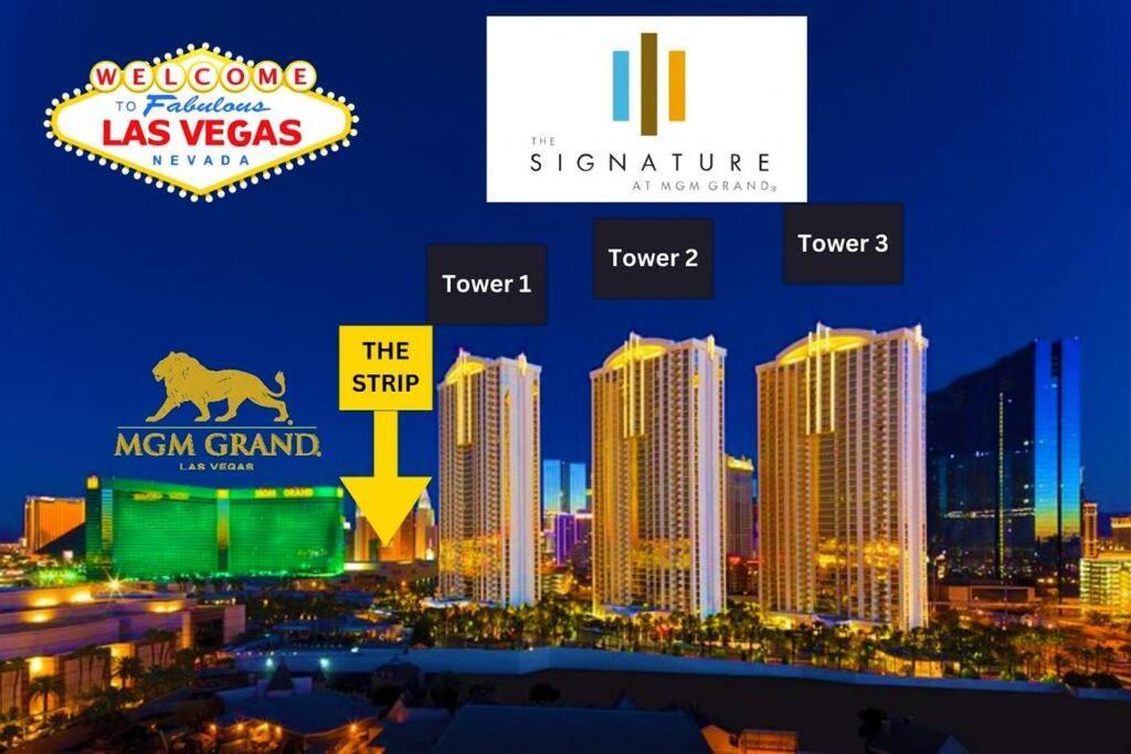 32Nd Flr Penthouse @Mgm Signature 1Bed, No Fee Las Vegas Dış mekan fotoğraf