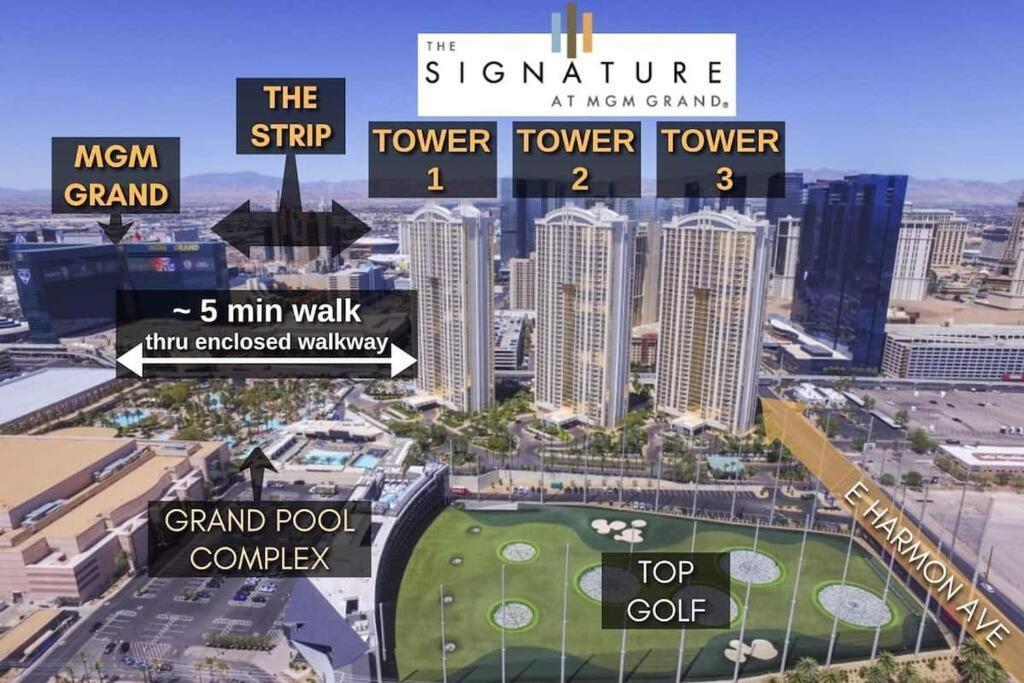 32Nd Flr Penthouse @Mgm Signature 1Bed, No Fee Las Vegas Dış mekan fotoğraf