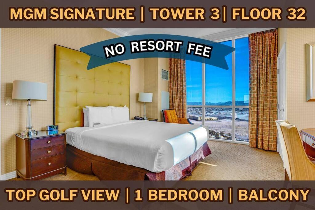 32Nd Flr Penthouse @Mgm Signature 1Bed, No Fee Las Vegas Dış mekan fotoğraf